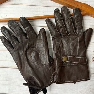 Plover leather gloves